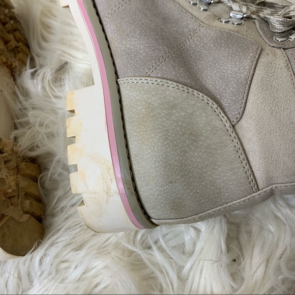 Sole Society Combat Style Boots - Picture 9 of 14